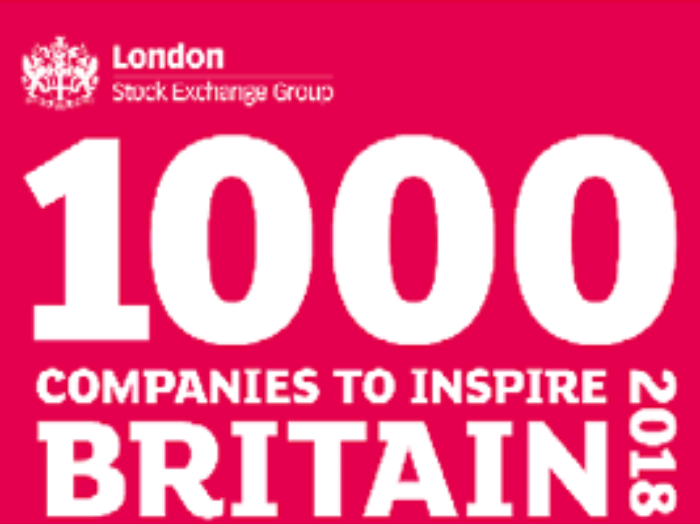1000 companies to inspire britain
